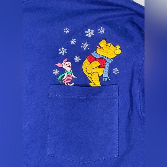 Vintage Disney Store Winnie The Pooh Piglet Tee Shirt Large New Old Stock - Picture 2 of 5